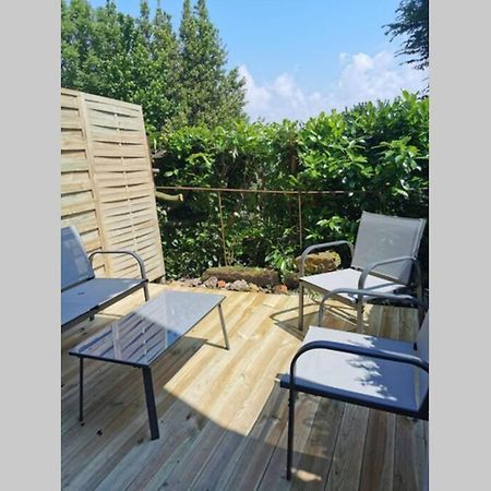 Апартаменти Le 3 De Coeur Avec Terrasse Онфлер Екстер'єр фото